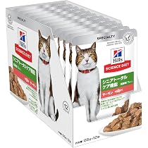 ヒルズ サイエンスダイエット キャットフード シニアトータルケア チキン 48袋 Amazon.co.jp: ヒルズ サイエンスダイエット 高齢猫 猫用 シニア